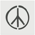 thumbnail image 1 of Peace Sign DIY Cookie Wall Craft Stencil - 4.5 Inch, 1 of 5