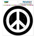 thumbnail image 1 of Peace Sign Distressed Inspirational Automotive Car Refrigerator Locker Vinyl Magnet, 1 of 1