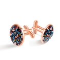 thumbnail image 1 of Peace Sign Elegant Suit Accessories: Men Cufflink Sets in Stainless Steel for Formal Attire and Special Occasions, 1 of 6