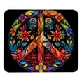 thumbnail image 1 of Peace Sign Gaming Mouse Pad Desk Mat Desk Pad, Non-Slip Rubber Bottom, Printed, Square 8.3x9.8 Inch - Suitable for Office and Gaming, 1 of 6