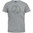 thumbnail image 1 of Peace Sign Grey T-Shirt - X-Large, 1 of 1