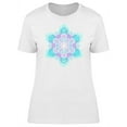 thumbnail image 1 of Peace Sign Hexagon Mandala T-Shirt Women -Image by Shutterstock, Female XX-Large, 1 of 2