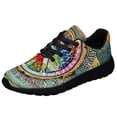 thumbnail image 1 of Peace Sign Hippie Imagine All The People Living Life In Peace Shoes Sneakers Black Size 13, 1 of 7
