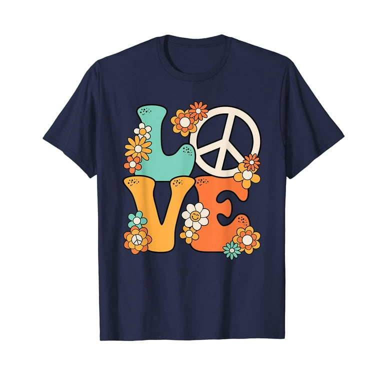 Peace & Love 60'S Novelty Gift Shirt Peace & Love 60'S Novelty Gift Shirt