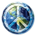 thumbnail image 1 of Peace Sign On Earth Magnet, 1 of 1