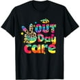 thumbnail image 1 of Peace Sign Out Daycare Tie Dye Leopard Student Graduation T-Shirt, 1 of 4