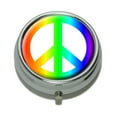 thumbnail image 1 of Peace Sign Symbol - Rainbow Pill Box, 1 of 1