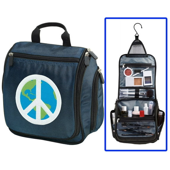 Peace Sign Toiletry Bag or Peace Sign Shaving Kit
