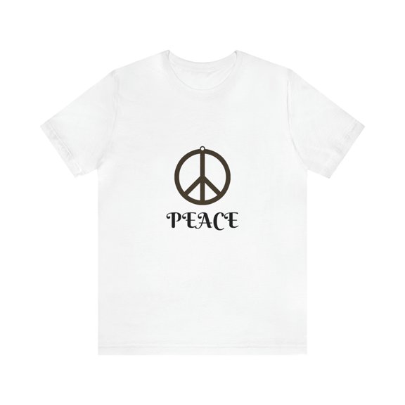 Peace Sign Unisex Jersey Short Sleeve T-shirts