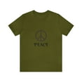 thumbnail image 1 of Peace Sign Unisex Jersey Short Sleeve T-shirts, 1 of 12