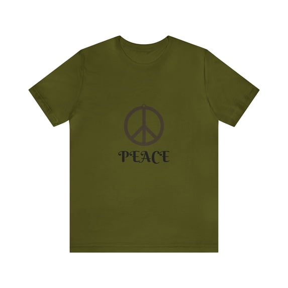 Peace Sign Unisex Jersey Short Sleeve T-shirts