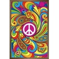 thumbnail image 1 of Peace Sign Wall Poster, 14.725" x 22.375", Framed, 1 of 3