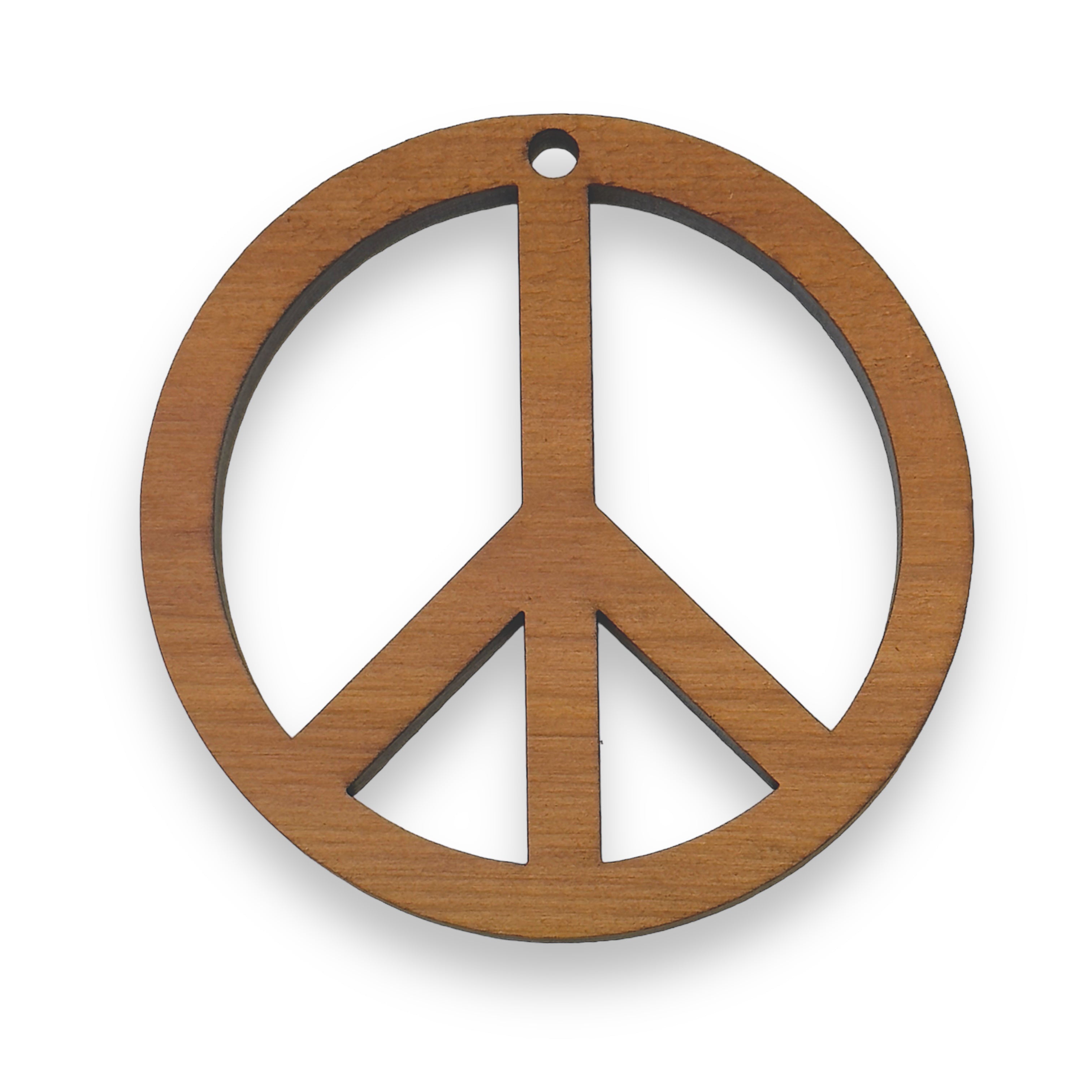 Peace Symbol - Cedar Ornament Peace Symbol - Cedar Ornament
