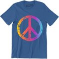 thumbnail image 1 of Peace Symbol - Peace Political Anti-Nuclear Hippy - Choice Of Colors T-Shirt, 1 of 4
