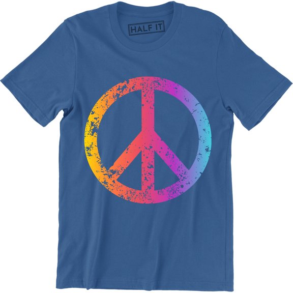 Peace Symbol - Peace Political Anti-Nuclear Hippy - Choice Of Colors T-Shirt