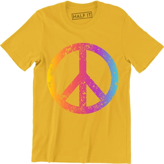Peace Symbol - Peace Political Anti-Nuclear Hippy - Choice Of Colors T-Shirt