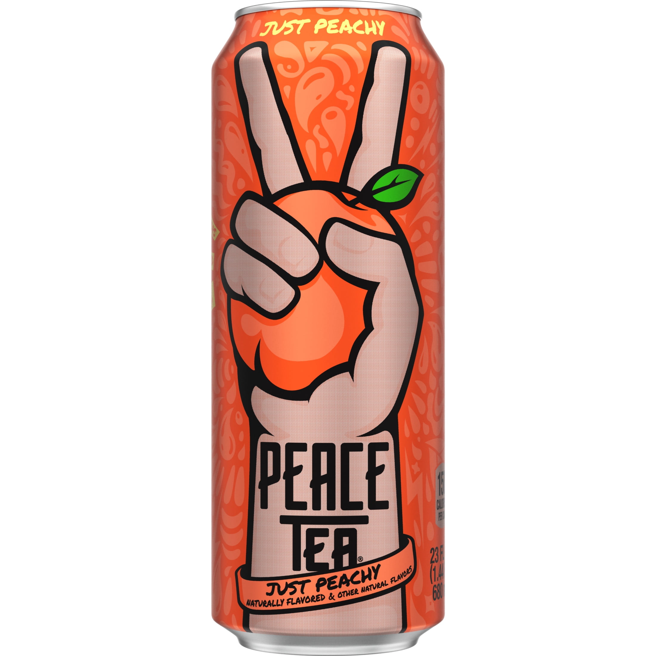 Peace Tea Just Peachy Sweet Tea Drink, 23 fl oz - Walmart.com