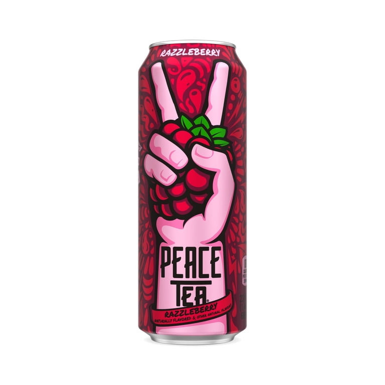Peace Tea, Razzleberry Sweet Iced Tea Drinks, 23 fl oz, 12 Pack