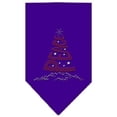 thumbnail image 1 of Peace Tree Rhinestone Bandana Purple Large, 1 of 1