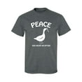 thumbnail image 1 of Peace Was Never An Option Adult Short Sleeve T-shirt, 1 of 4