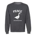 thumbnail image 1 of Peace Was Never An Option Crewneck Sweatshirt, 1 of 3