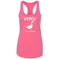 thumbnail image 1 of Peace Was Never An Option Racerback Tank, 1 of 2