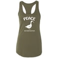thumbnail image 1 of Peace Was Never An Option Racerback Tank, 1 of 3