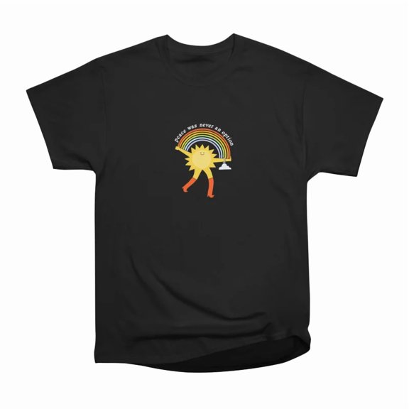 Peace Was Never An Option The Peach Fuzz T-Shirt Tee Gift For Him Merch For Her Apparel Fo