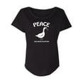 thumbnail image 1 of Peace Was Never An Option Womens Dolman Tee, 1 of 3