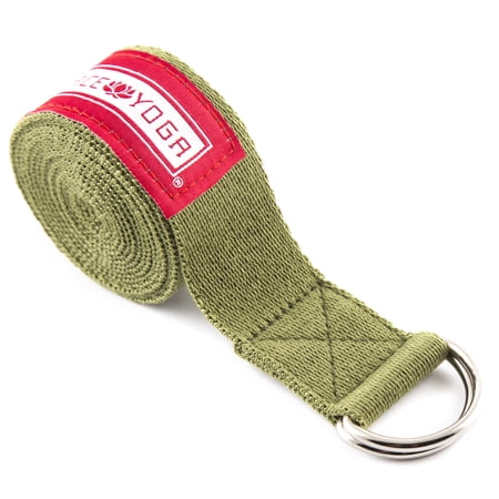 Peace Yoga 10ft Exercise Strap - Green