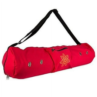 JoYnWell Large Yoga Mat Bag Carrier for men and Women - Stylish Tote with 4  Pockets, Durable Yoga Bolster Fits All your Stuff Light-weight and  Easy-to-Carry, BlUE - 30”: Buy Online at
