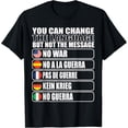 thumbnail image 1 of Peace an Love in every country T-Shirt, 1 of 4