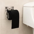 thumbnail image 1 of Peace and Loft Toilet Paper Holder One Roll Tissue Dispenser Suction Mounted, 1 of 7