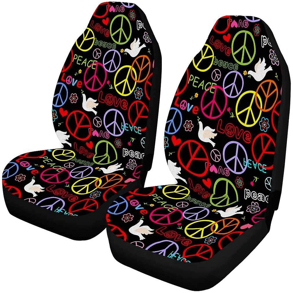 Peace Car Seat Covers main image 0