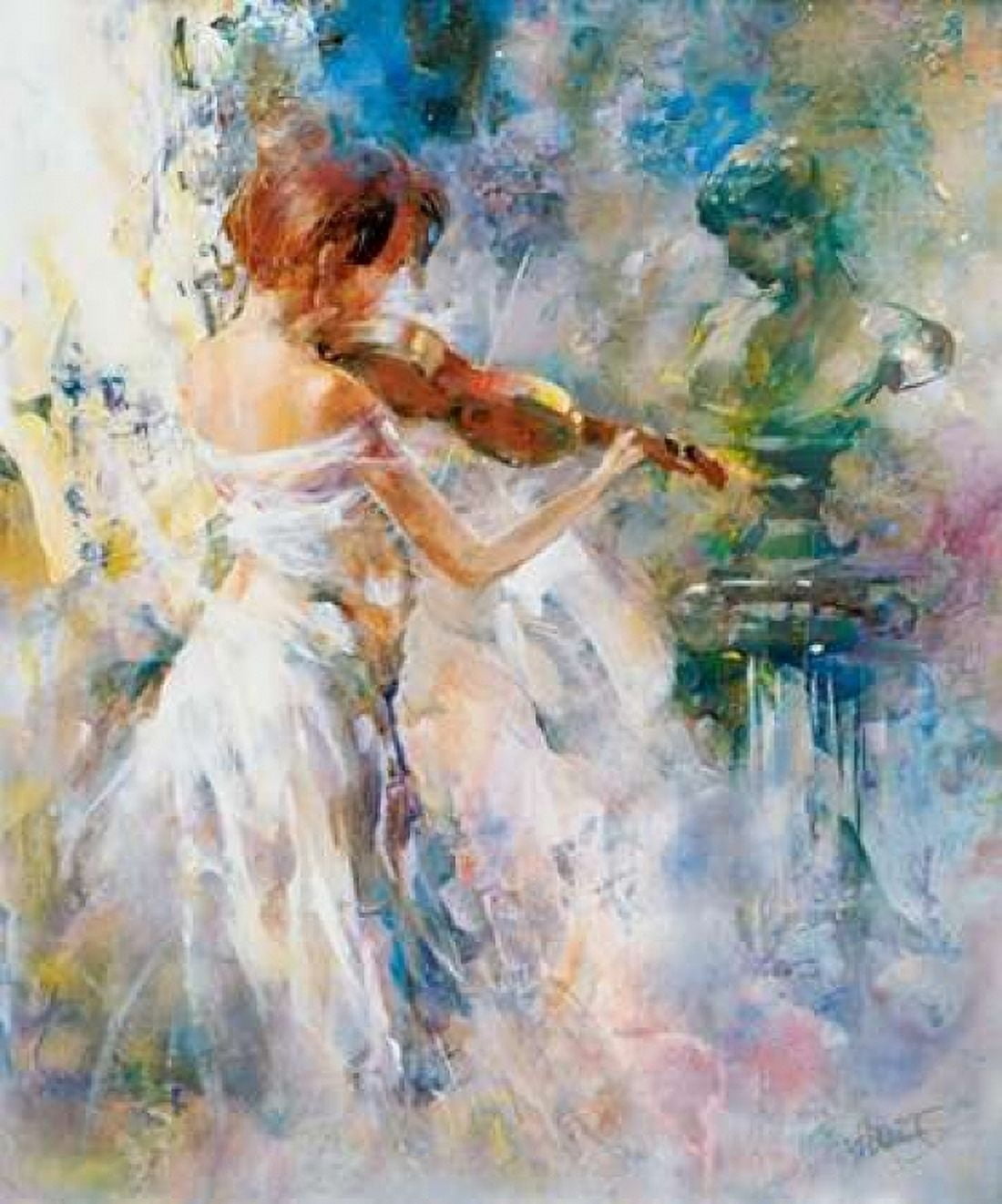 Peace in playing Canvas Art - Willem Haenraets (20 x 24)