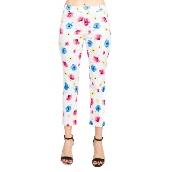 Peace of Cloth Poppies Flower Pants