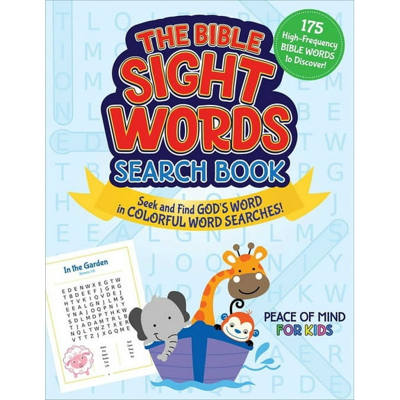 BIBLE SIGHT Word Search BOOK FOR KIDS