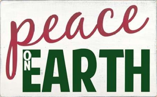 Peace on Earth Canvas Art - Erin Deranja (24 x 36)