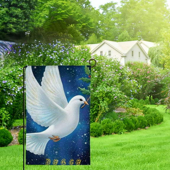 Peace on Earth Dove Flag