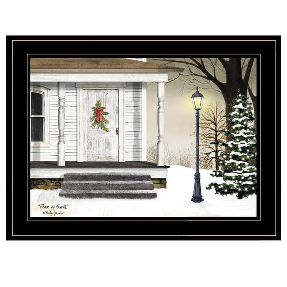 Peace on Earth by Billy Jacobs Printed Wall Art Wood Multi-Color