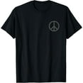 thumbnail image 1 of Peace sign hippie T-Shirt, 1 of 4