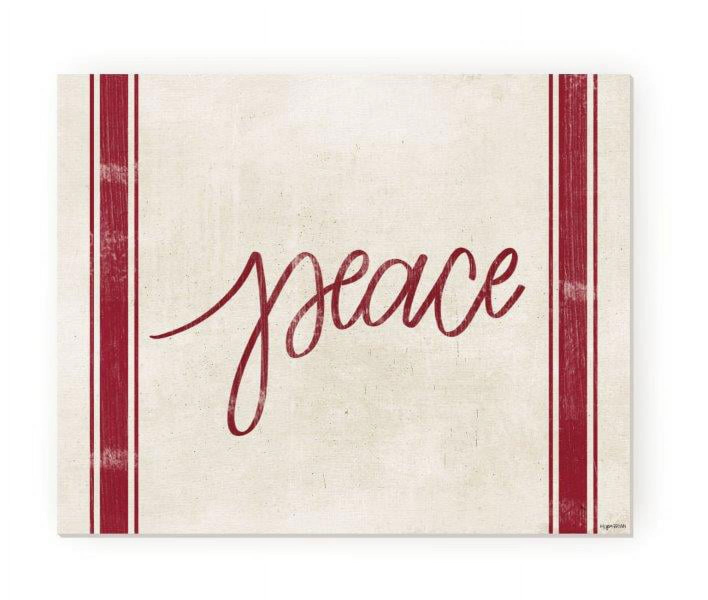 15x19 Amazing Grace Rustic Wood Framed Wall Décor - Brown/White