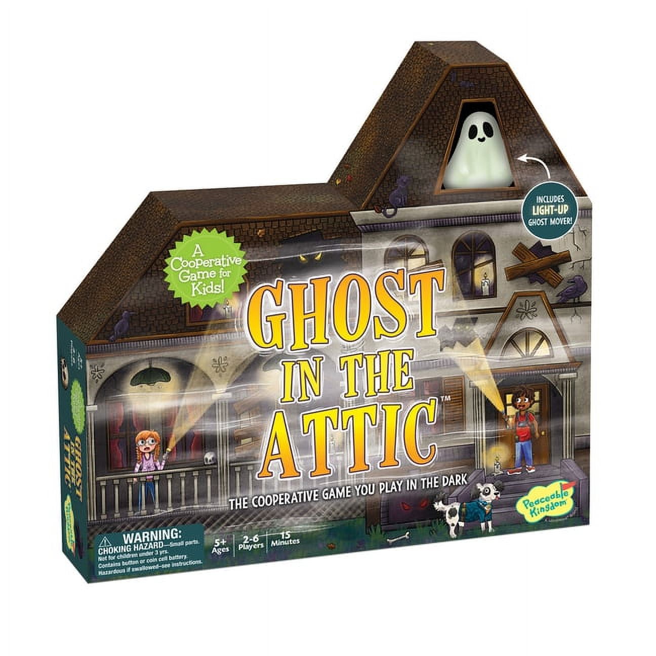 Peaceable Kingdom Ghost in the Attic Cooperative Game for Kids
