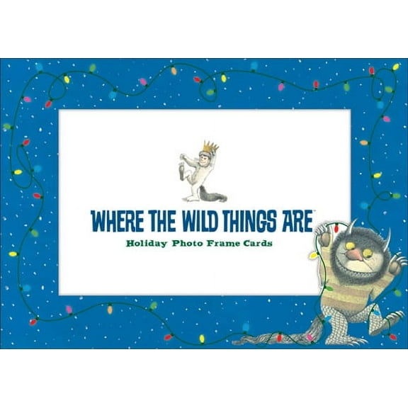 Peaceable Kingdom Press Wild Thing Photo Frame Photo Holder Holiday Card