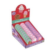 Peaceable Kingdom Sweet Scented Scratch and Sniff Stickers in A Tin, Includes 30 Tins of Donut Stickers, Ice Cream Stickers or Cupcake Stickers, Great for Sticker Handouts & Classroom Giveaways