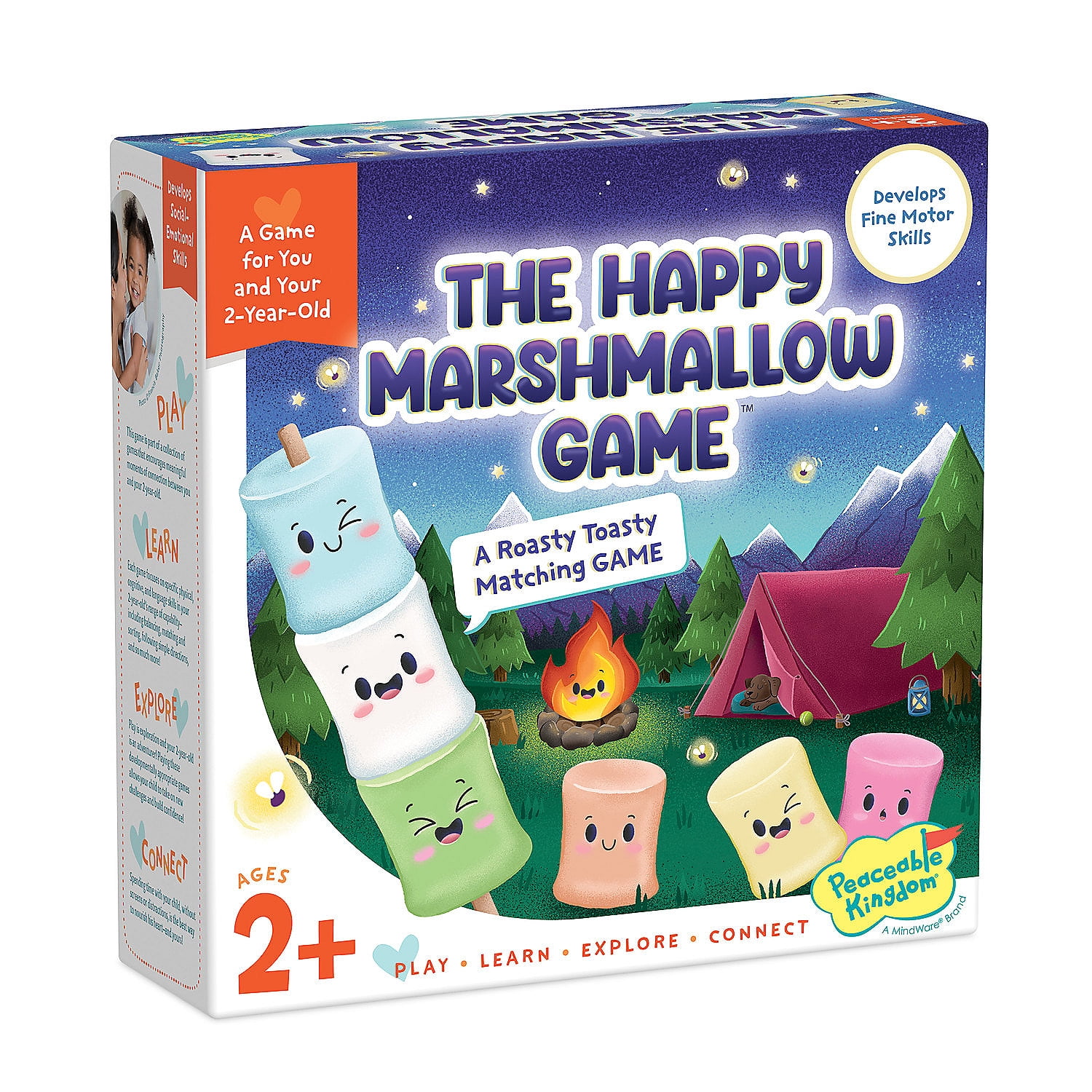 Peaceable Kingdom The Happy Marshmallow Toddler Game - Toddler Game for Kids - Ages 2+