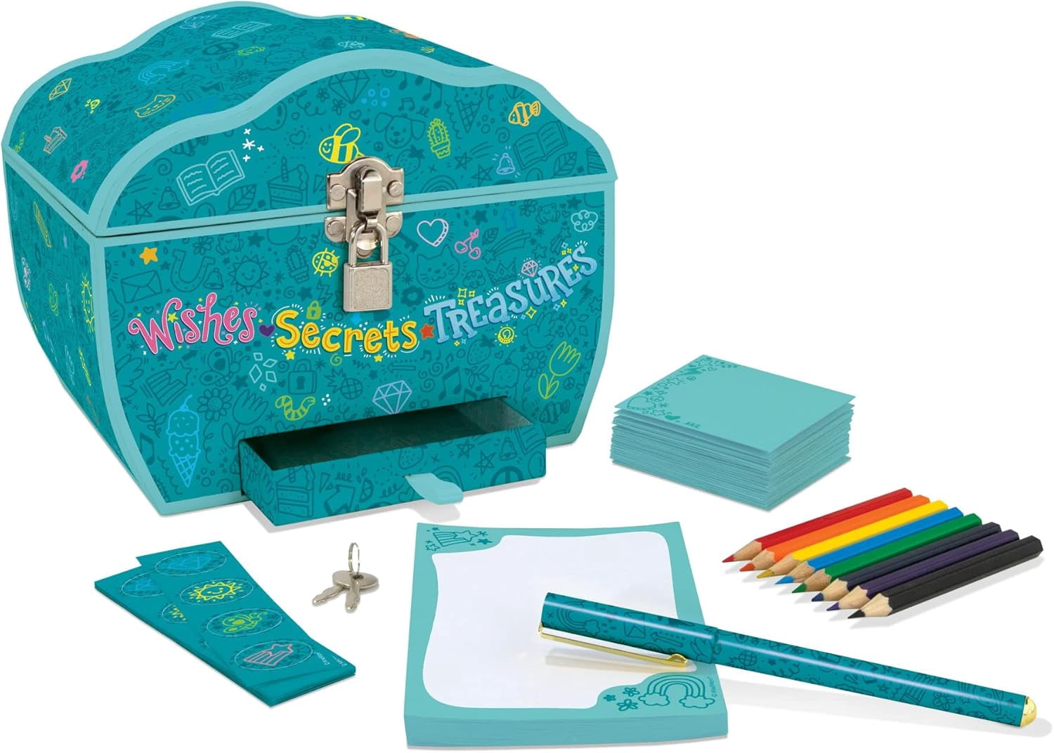 Peaceable Kingdom Wishes, Secrets, Treasures, Treasure Box Kids — free download