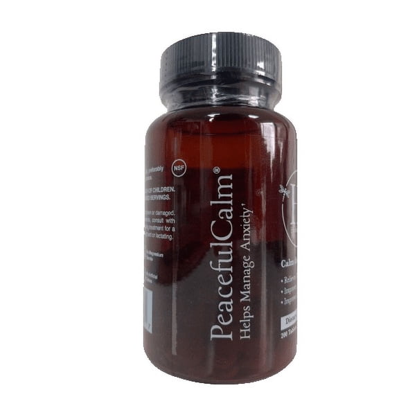 Peaceful Calm Mood Enhancer and Balance 50 Herbal Tablets