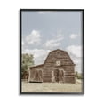 thumbnail image 1 of Peaceful Country Barn Farmland Landscape Photograph Black Framed Art Print Wall Art, 1 of 7