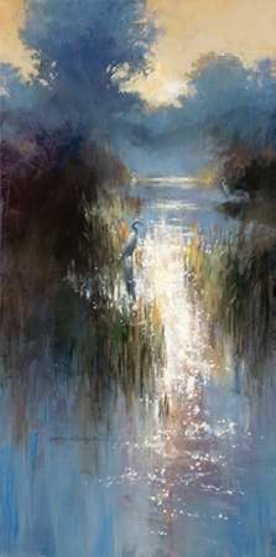 Peaceful Everglades 1 Canvas Art - Brent Heighton (10 x 20)